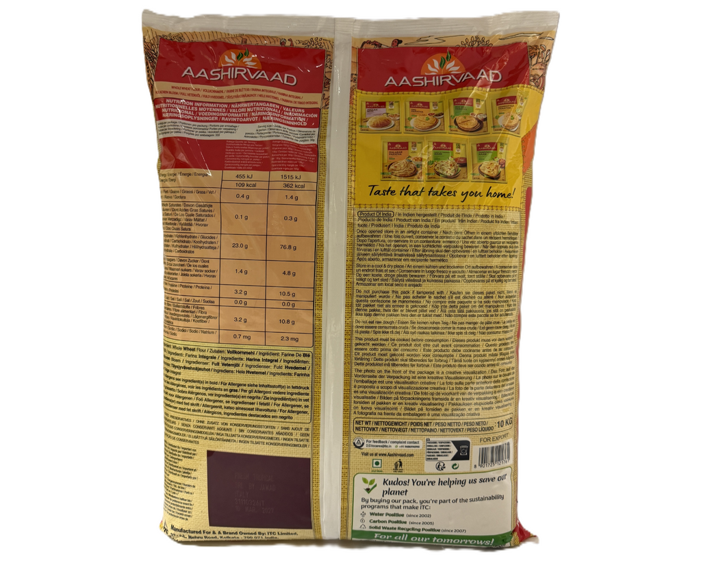 Aashirvaad Chakki Atta 10kg