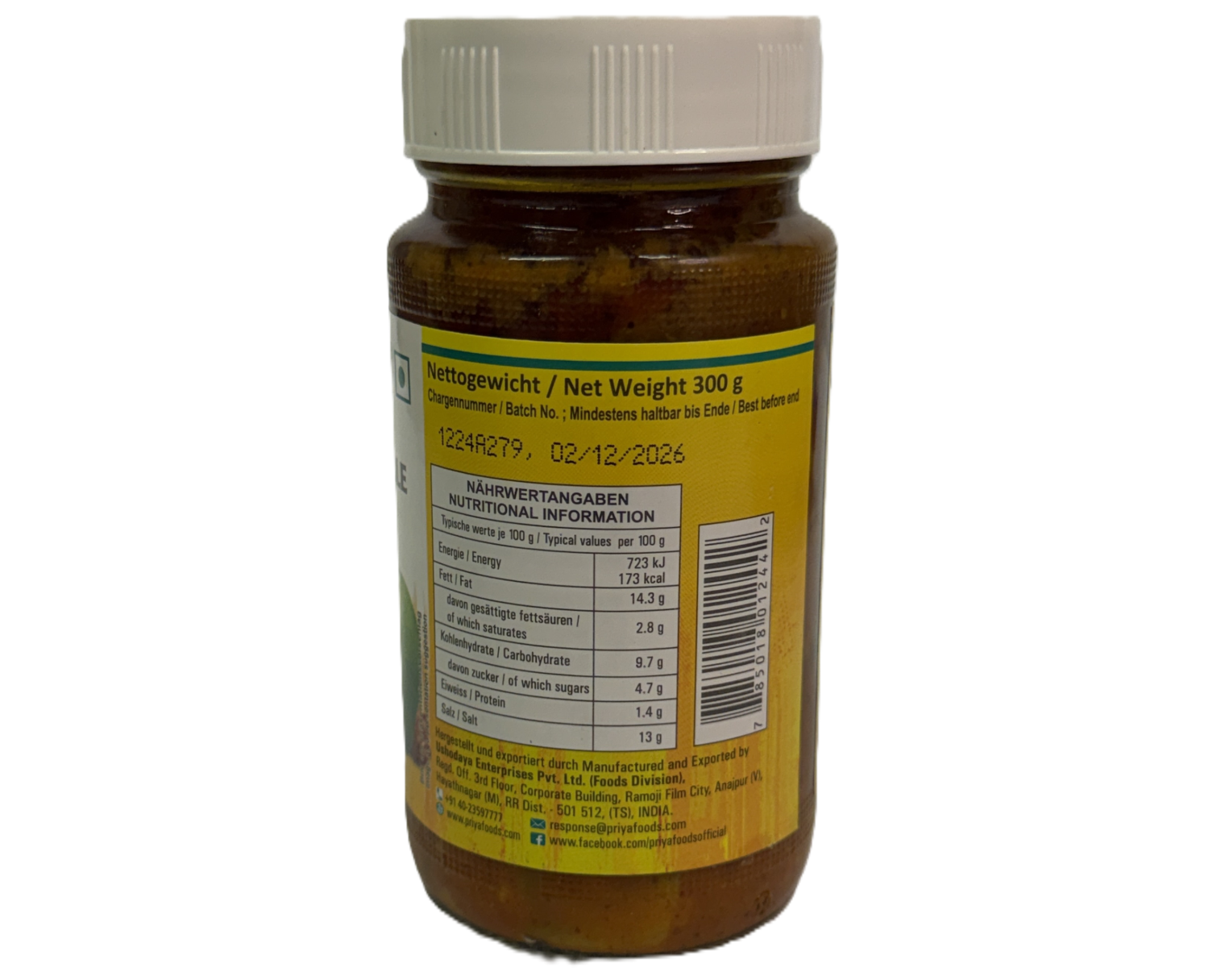 Priya Mixed Vegetable 300g