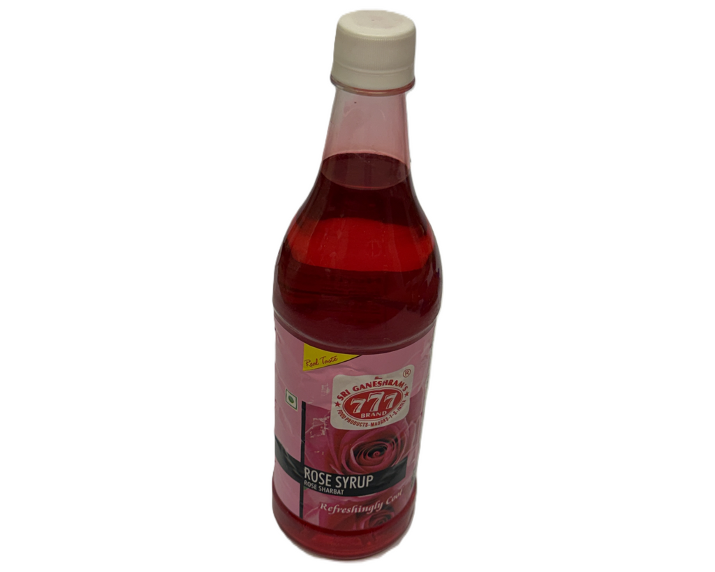 777 Brand Sri Ganeshram Rose Syrup 750ml
