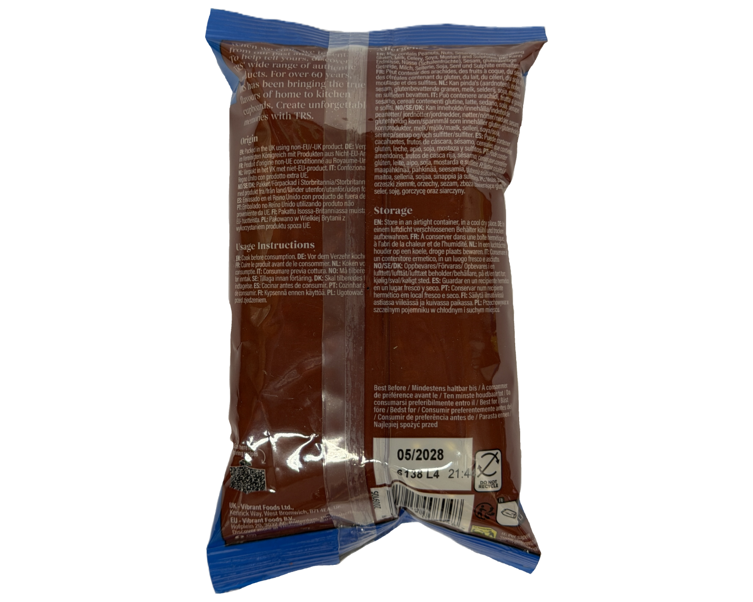 TRS Whole Dhania Whole Coriander Seeds 100g