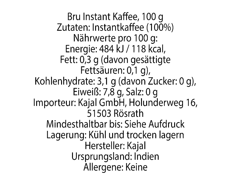 Bru Instant Coffee 200 g